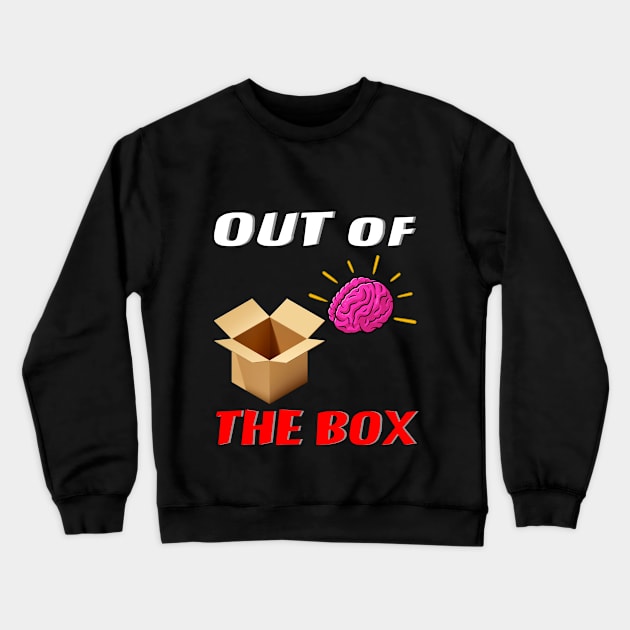 Out of The Box 1 Crewneck Sweatshirt by YanYun Design